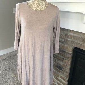 Boutique Tan Dress Size Small/Medium